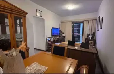 ABM Costa Blanca. Andar alto com 87M². Sala com varanda,2Qtos (1 Suíte), depend e vaga