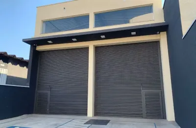 Galpão para locação em atibaia 240 mts piso industrial c/ mezanino