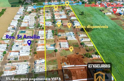 Ultimos lotes a venda!  50 mil á vista / a partir de 225 m2, res araucária - doutor camargo - pr