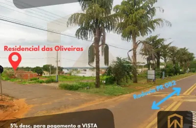 Vendo ultimos terrenos 10% off a vista, 225 m2 | residencial das oliveiras - douradina - pr