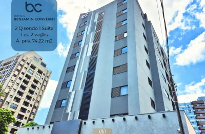 Apartamento 2q sendo 1 suite / 75 m2 / edf. bc / novo /  zona 07 - maringá - pr