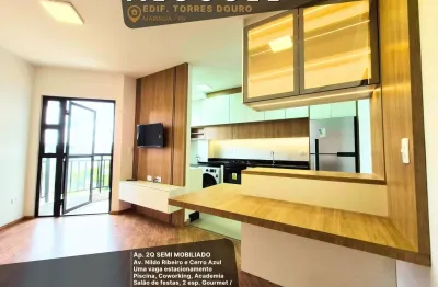 Aluguel — 2 quartos no torres douro residencial — 54 m² — 1 vaga — 9º andar — vila emília, maringá