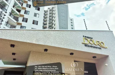 Apê 2 dorms 54m², 1 vg, sacada c/ churras — vila emília, maringá