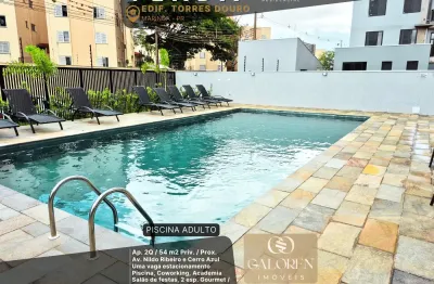 Bônus de natal -20 mil off /apê 2 dorms 54m², 1 vg, sacada c/ churras — vila emília, maringá