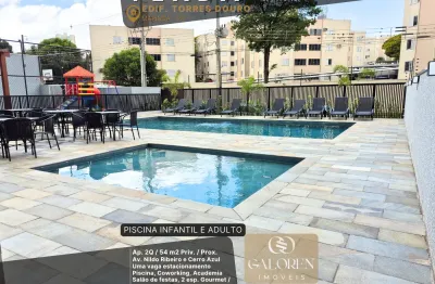 Desconto de natal -20 mil off /apê 2 dorms 54m², 1 vg, sacada c/ churras — vila emília, maringá