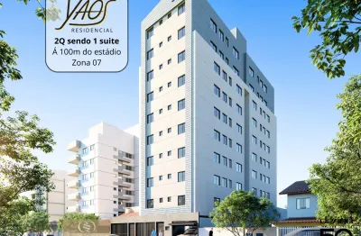 Ultimas unidades!!! zona 7: 2 dorms (1 suíte) / 55 m2/ financiamento direto/ lazer completo