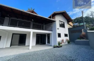 Casa com 5 dormitórios à venda, 563 m² - água verde - blumenau/sc