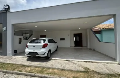 Casa mobiliada para alugar em condomínio – bairro sim- r$: 2.600,00