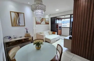 Apartamento 3/4 em armação com móveis planejados e piscina aquecida