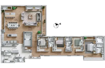 Apartamento no abu dhabi: luxo e exclusividade na melhor localização de esteio.