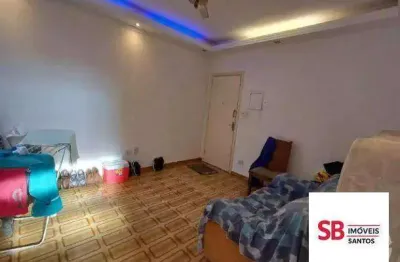 Apartamento à venda, 52 m² - vila matias - santos/sp