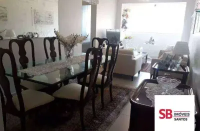 Apartamento com 2 dormitórios à venda, 92 m² por r$ 869.000 - boqueirão - santos/sp