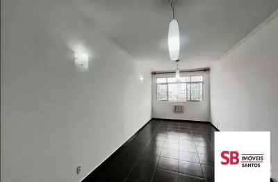 Apartamento com 2 dormitórios à venda, 103 m² por r$ 610.000 - boqueirão - santos/sp