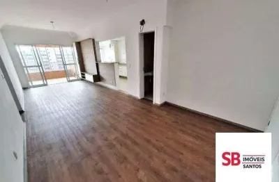 Apartamento com 2 dormitórios à venda, 84 m² por r$ 985.000 - boqueirão - santos/sp