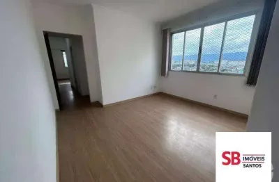 Apartamento com 2 dormitórios à venda, 109 m² por r$ 450.000 - embaré - santos/sp