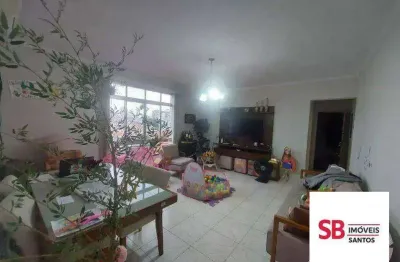 Apartamento com 2 dormitórios à venda, 121 m² por r$ 545.000 - embaré - santos/sp