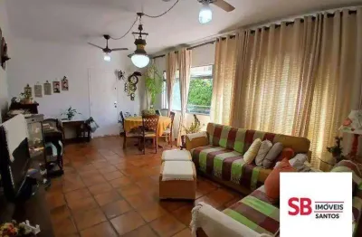 Apartamento com 3 dormitórios à venda, 149 m² por r$ 680.000 - embaré - santos/sp