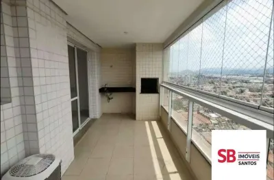 Apartamento com 3 dormitórios à venda, 92 m² por r$ 830.000,00 - ponta da praia - santos/sp