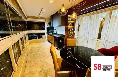 Apartamento com 2 dormitórios à venda, 89 m² por r$ 1.100.000,00 - vila belmiro - santos/sp