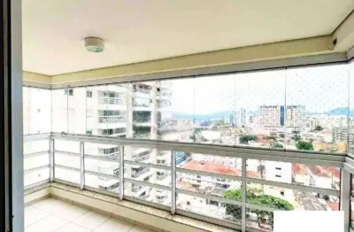 Apartamento com 3 dormitórios à venda, 96 m² por r$ 920.000,00 - vila belmiro - santos/sp
