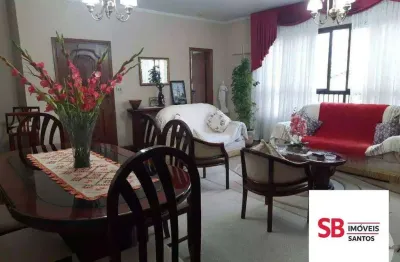Apartamento com 4 dormitórios à venda, 182 m² por r$ 1.390.000,00 - ponta da praia - santos/sp