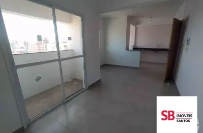 Apartamento com 2 dormitórios à venda, 68 m² por r$ 826.000,00 - campo grande - santos/sp