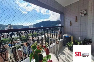 Apartamento com 3 dormitórios à venda, 162 m² por r$ 849.000,00 - campo grande - santos/sp