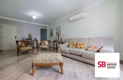 Apartamento com 4 dormitórios à venda, 270 m² por r$ 1.400.000,00 - aparecida - santos/sp