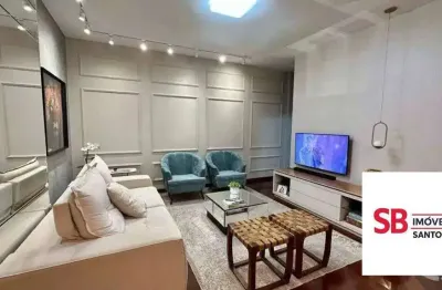 Apartamento com 4 dormitórios à venda, 110 m² por r$ 1.075.000,00 - aparecida - santos/sp