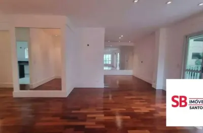 Apartamento com 3 dormitórios à venda, 160 m² por r$ 1.590.000,00 - boqueirão - santos/sp