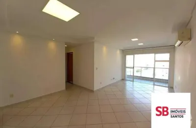 Apartamento com 3 dormitórios à venda, 114 m² por r$ 1.490.000,00 - embaré - santos/sp