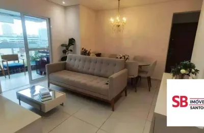 Apartamento com 2 dormitórios à venda, 77 m² por r$ 750.000,00 - vila belmiro - santos/sp