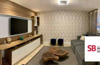 Apartamento com 4 dormitórios à venda, 311 m² por r$ 1.890.000,00 - boqueirão - santos/sp