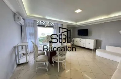 Apartamento 3 dormitórios com vista para o mar em gonzaga, santos – 2 vagas demarcadas - 112m²