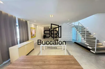 Cobertura com 5 dormitórios à venda, 280 m² por r$ 1.250.000,00 - ponta da praia - santos/sp