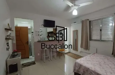 Kitnet 24m² com 1 banheiro em josé menino, santos – financiamento sim