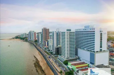 Flat com 1/2 dormitório à venda, 41 m² a partir de r$ 350.000 - casa caiada - olinda/pe