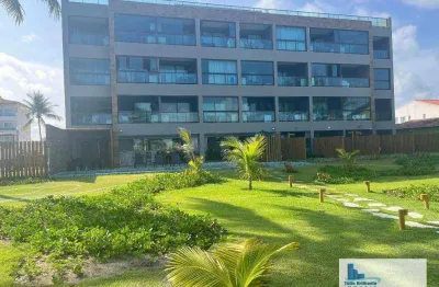 Flat com 1 dormitório à venda, 29 m² por r$ 494.520,00 - carneiros - tamandaré/pe
