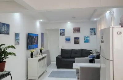 Lindo apartamento 1 dormitório sacada vista mar guilhermina