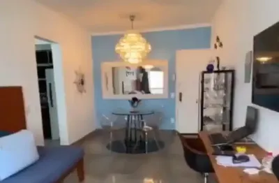 Deslumbrante apartamento 1 dormitório frente mar canto do forte