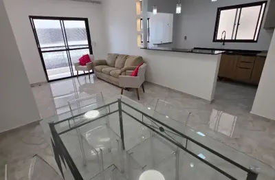 Deslumbrante apartamento frente mar 2 dormitórios 2 banheiros sacada