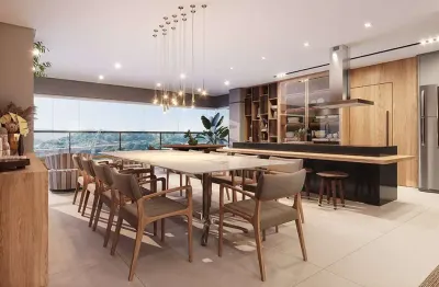 Apartamento 3 suítes com 185m² 3 vagas à venda vila do golf