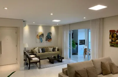 Apartamento sofisticado com 3 suítes, 3 vagas e varanda gourmet em condomínio completo