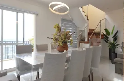 Cobertura Duplex Exclusiva de 398m² com Piscina, 3 Suítes e 6 Vagas no Coração do Tatuapé