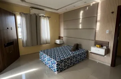 Alugo essa casa mobiliada no condomínio cidade jardim 2 na rod.augusto montenegro