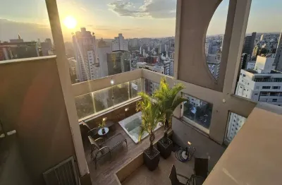 Cobertura com 4 quartos à venda na rua bernardo guimarães, 83, funcionários, belo horizonte, 390 m2 por r$ 3.000.000