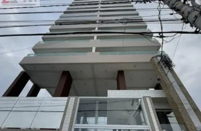 Apartamento para locação em praia grande-sp, vila mirim: 1 quarto, 1 sala, 1 banheiro, 1 vaga, 50m²!