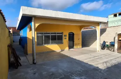 Casa isolada com 2 dormitórios para alugar, 96 m² - vila tupi - praia grande/sp