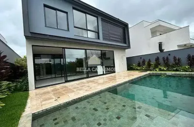 Sobrado luxo 4 suítes alphaville nova esplanada – piscina + área gourmet