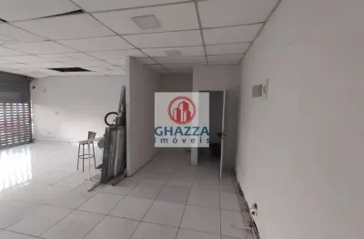 Salão com 30m² para aluguel,  vila galvão, guarulhos - sa179